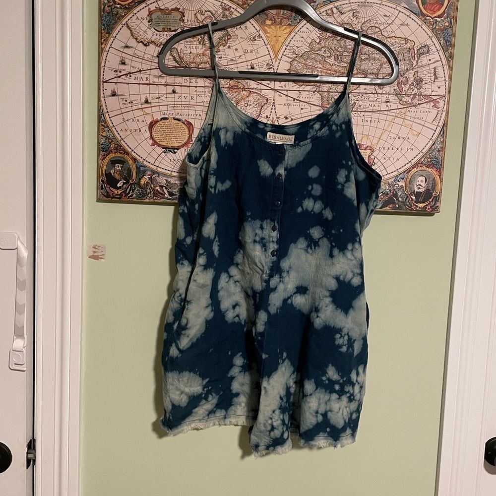 PJ Salvage Tie Dye Romper‎